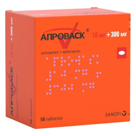 АПРОВАСК таб 10мг+300мг №56