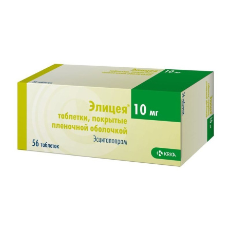 ЭЛИЦЕЯ таб 10мг N56