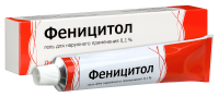 ФЕНИЦИТОЛ гель для наруж прим 0,1% 50г