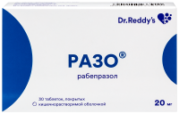 Разо 20мг №30 таб.п/кишечнораст/о.