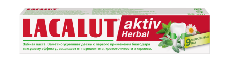ЛАКАЛЮТ з/п ACTIVE Herbal 50мл
