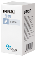 ОРЛИСТАТ капс 120мг N21  Озон