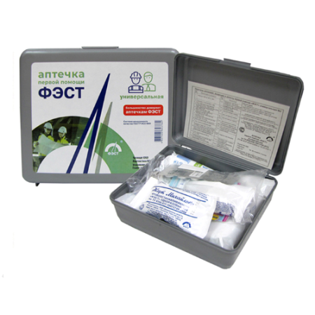 АПТЕЧКА ФЭСТ Универсальная (перечень 2/полимер футляр)