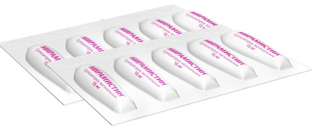 МИРАМИСТИН супп.ваг. 15мг №10