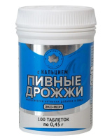 ДРОЖЖИ ПИВНЫЕ ЭККО таб №100 Кальций