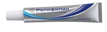 Релифипин гель д/рект и наруж прим 20 мг/г +3 мг/г 20 г х1