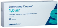 ЭНТЕКАВИР-САНДОЗ таб 1мг N30