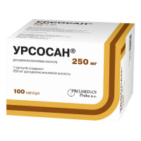 Урсосан капс. 250мг №100