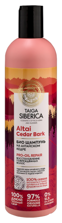 НАТУРА СИБЕРИКА DOCTOR TAIGA Шампунь Био Восстановление поврежденных волос 400мл