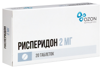 РИСПЕРИДОН таб 2мг №20  ОЗОН