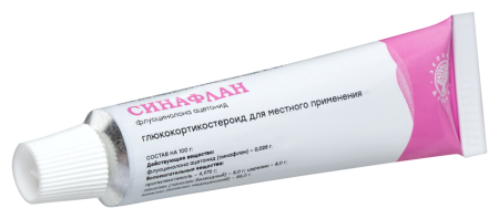 СИНАФЛАНА мазь 0,025% 15г  Зеленая дубрава