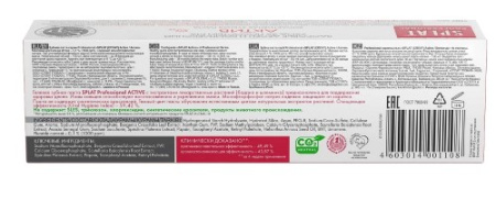 СПЛАТ з/п PROFESSIONAL Актив 40мл