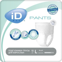 ID ТРУСЫ ДЛЯ ВЗРОСЛЫХ PANTS BASIC L N10