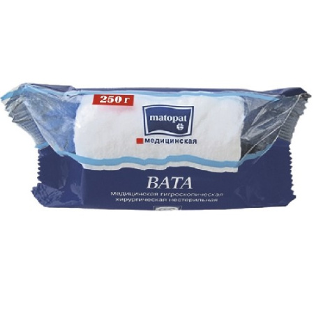 ВАТА гигиен нестер 250г  Матопат #