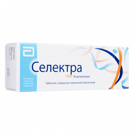СЕЛЕКТРА таб 10мг N56