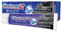 БЛЕНД-А-МЕД з/п 3D WHITE Отбеливание и грубокая чистка с древесным углем 100мл