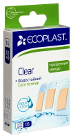 ПЛАСТЫРЬ ECOPLAST Набор Полимерный Clear №16