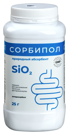 СОРБИПОЛ 25,0 пор д/сусп д/приема внутрь/банка