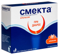 СМЕКТА АПЕЛЬСИН пор д/приг сусп вн/пр 3г N20