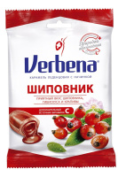 VERBENA ШИПОВНИК КАРАМЕЛЬ ЛЕДЕНЦОВАЯ С НАЧИНКОЙ 60,0