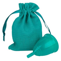 ONLYCUP Менструальная чаша Серия Лен S (зеленая)