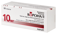 КОРОНАЛ таб 10мг N60