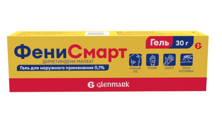 ФЕНИСМАРТ гель 0,1% 30г N1