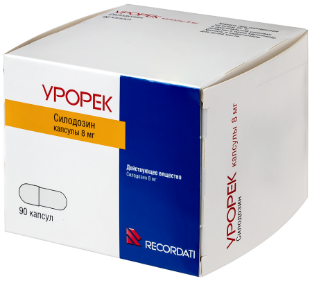 УРОРЕК капс 8мг №90 #^^
