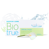 BAUSCH&LOMB BIOTRUE ONEDAY ОДНОДНЕВНЫЕ КОНТАКТНЫЕ ЛИНЗЫ /-5,25/ N30
