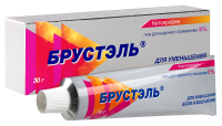 Брустэль гель д/наружн. прим. 5% 30г N1