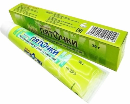 ПЯТОЧКИ крем д/ног 30г