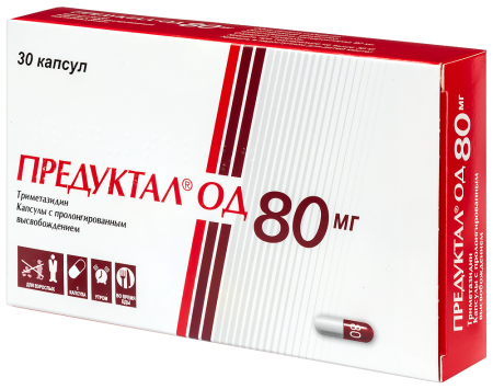 ПРЕДУКТАЛ ОД капс 80мг №30