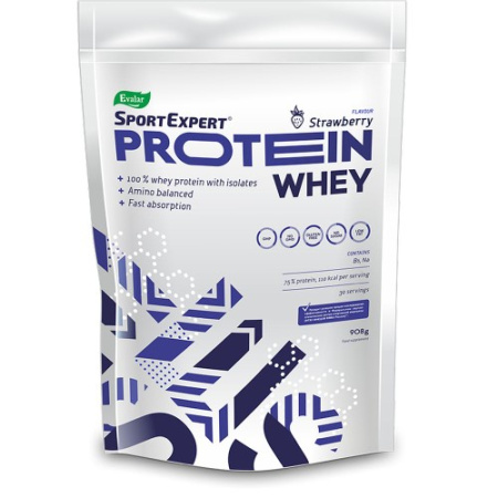 СПОРТЭКСПЕРТ ПРОТЕИН Сывороточный 908г (пакет)