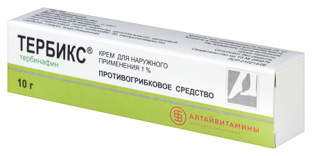 ТЕРБИКС 1% 10,0 КРЕМ Д/НАРУЖ ПРИМ