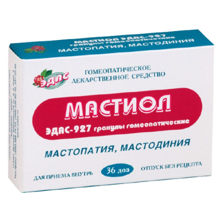 ЭДАС-927 МАСТИОЛ 0,17 N36 ГРАНУЛЫ ГОМЕОПАТ/БАНКА