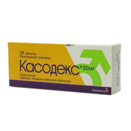 Касодекс таб. п.п.о. 50мг N28