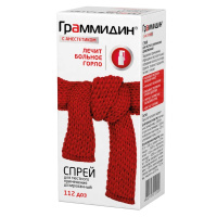 ГРАММИДИН АНЕСТЕТИК спрей 112доз #