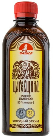 ЛЬНЯНОЕ МАСЛО жид БИОКОР Царевщино 250мл