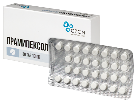 ПРАМИПЕКСОЛ таб 0,25мг №30  Озон