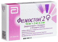 Фемостон 2 набор таб. п/п/о 10мг+2мг и 2мг №28