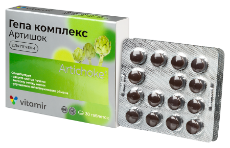 ГЕПА-КОМПЛЕКС АРТИШОК ПРЕМИУМ таб 515мг №30
