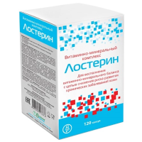 ЛОСТЕРИН ВИТАМИННО-МИНЕРАЛЬНЫЙ КОМПЛЕКС N120 КАПС