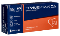 Тримектал ОД таб. с пролонг. высв. п/п/о 80мг №30