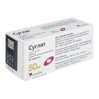 СУГЛАТ таб п п о 50мг №30
