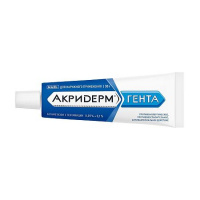 АКРИДЕРМ ГЕНТА 0,05%+0,1% 30,0 МАЗЬ Д/НАРУЖ ПРИМ