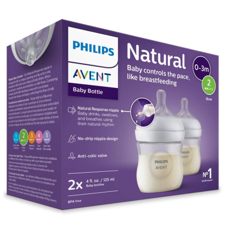 АВЕНТ 030/27 Бутылочка Natural 125мл №2