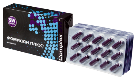 ФОМИДАН ПЛЮС КОМПЛЕКС СВ капс 420мг №60