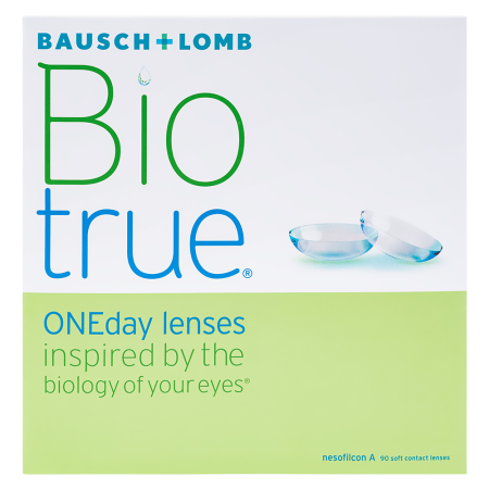 BAUSCH&LOMB BIOTRUE ONEDAY ОДНОДНЕВНЫЕ КОНТАКТНЫЕ ЛИНЗЫ /-5,50/ N90