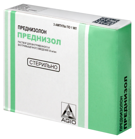 ПРЕДНИЗОЛОН амп 1мл N3  Аджио