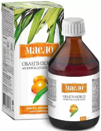 ОБЛЕПИХОВОЕ МАСЛО 100мл  Алтайский букет